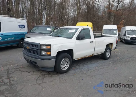 2014 Chevrolet Silverado 1500 Work Truck 1Wt из США, поврежденный, VIN 1GCNKPEC3EZ131762